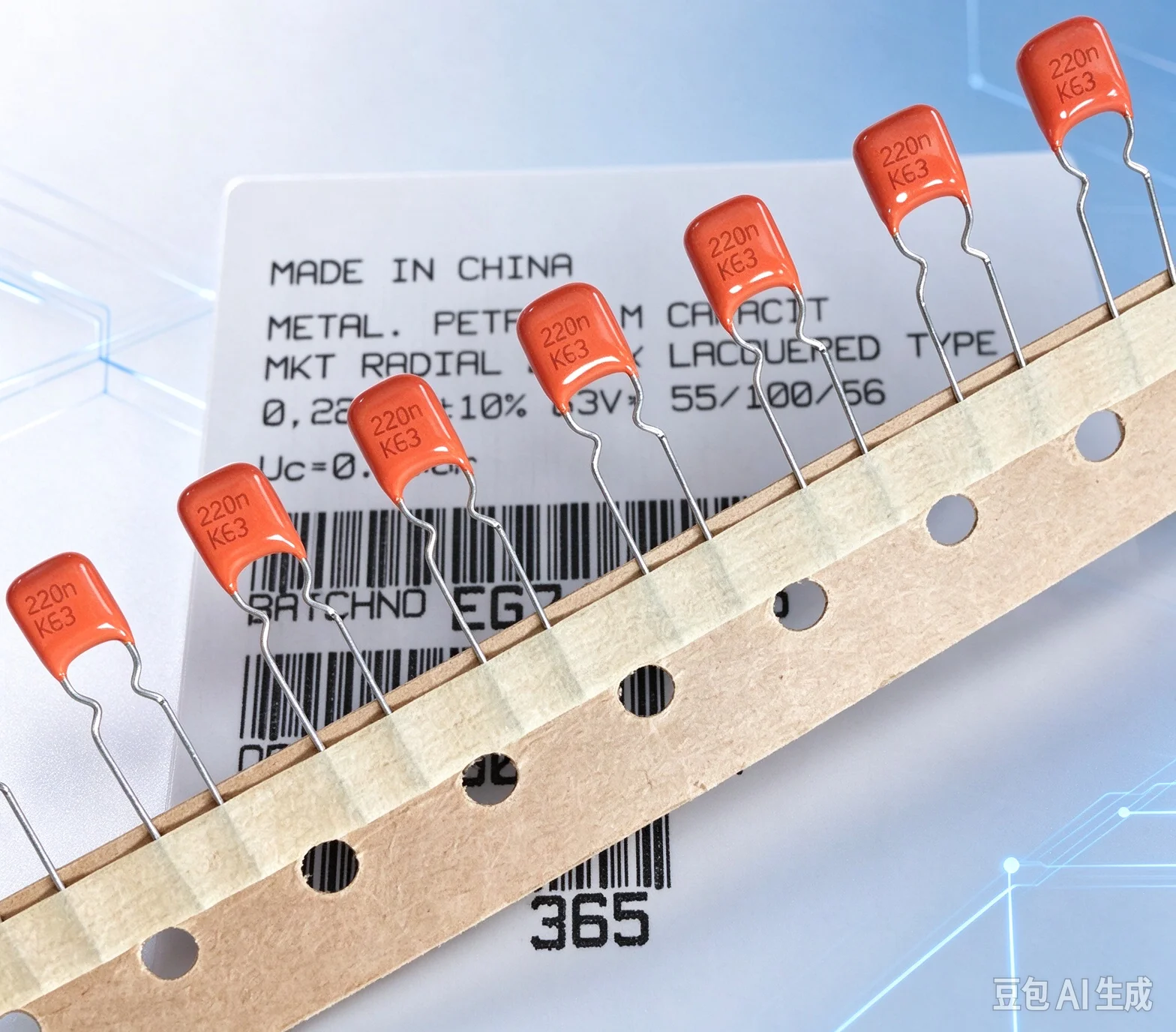 Genuine for PHILIPS MKT 0.22UF 224K 63V 5mm Pitch   200pcs