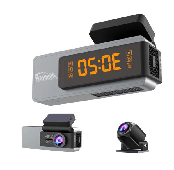 

ADINKAM Dual Lens 4K Dash Cam Front and Rear Camera with Wifi Support Night Vision 24 Hours Parking Monitor Loop Recording