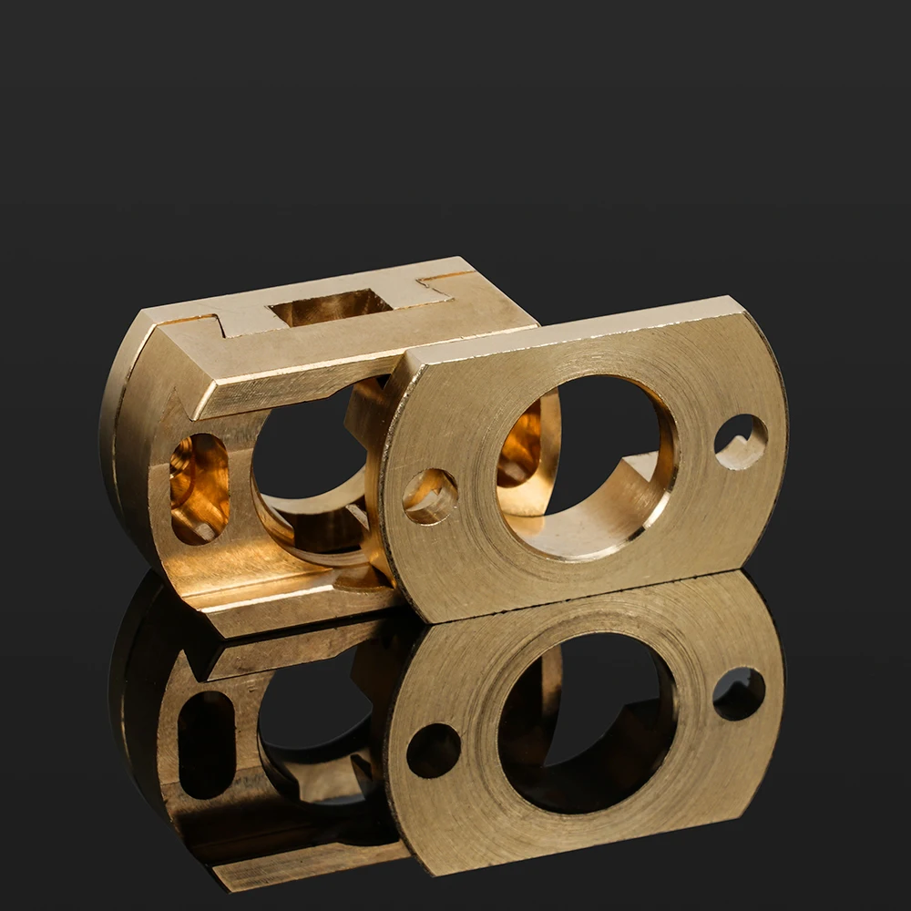 MEGA 18mm Oldham Coupling Ender 3 V2 CR10 CR10S Pro T8 Screw Coupler Z-Axis 8mm Brass Lead Screw Hot Bed 3D Printer Parts