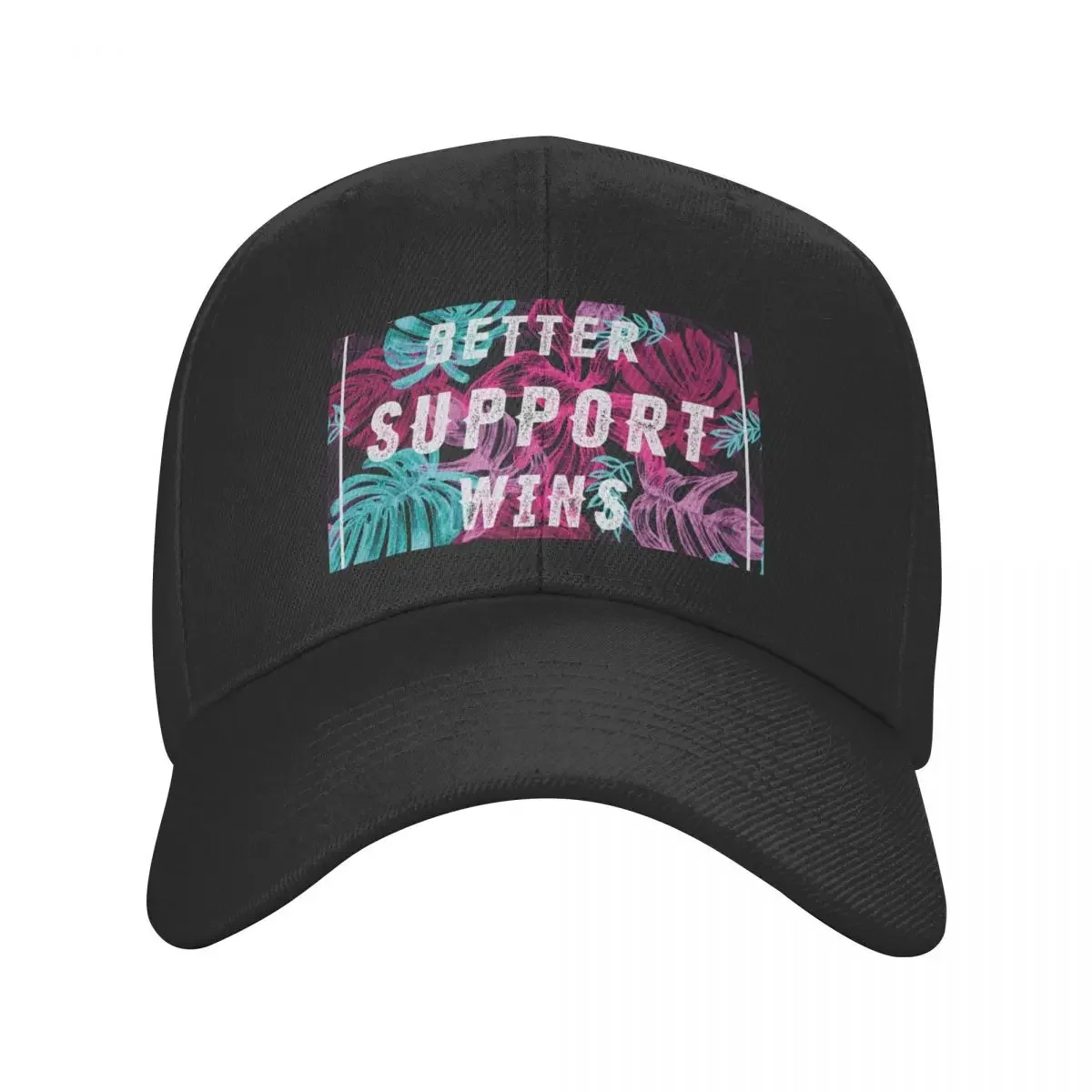 SUPP DIFF SUPPORT DIFFERENCE BETTER SUPPORT WINS Baseball Cap Trucker Hat Beach Bag cute Women Caps Men's