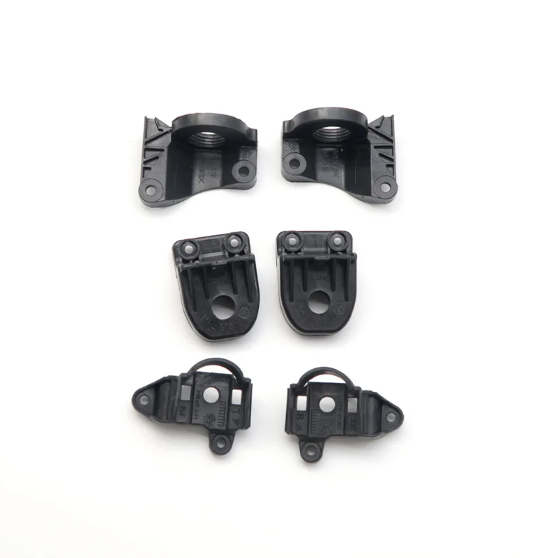 Per Mercedes-Benz classe C W206 C200 C260L 2021-2023 Kit di riparazione fari auto artigli di riparazione angoli fissi in plastica luce nera