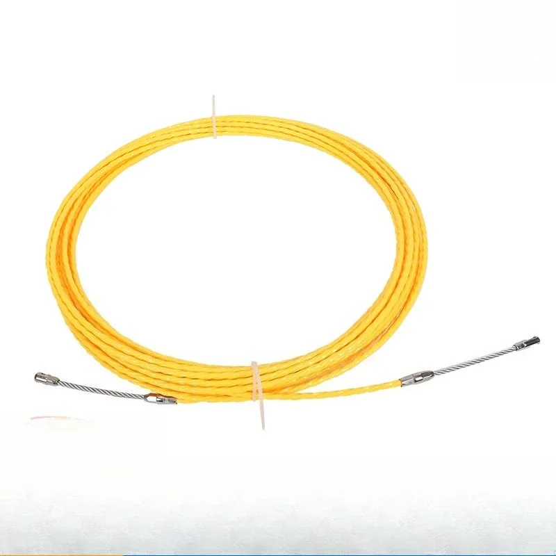 2025 الكهربائية متعددة الألوان البوليستر تريفويل الأنابيب ثقب كابل مجتذب خيوط جهاز الرصاص خيوط جهاز جدار سلك متعدد الوظائف