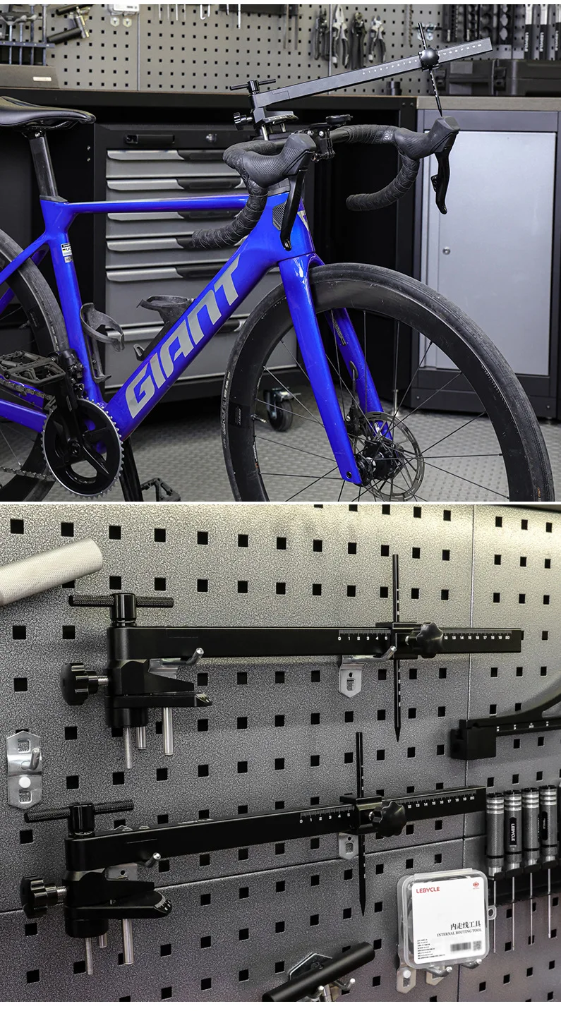 LEBYCLE Fahrradfahrer, verstellbares Werkzeug, Hand wird symmetrische horizontale Einstellung, hochfestes Material aus Aluminiumlegierung – Detail 14
