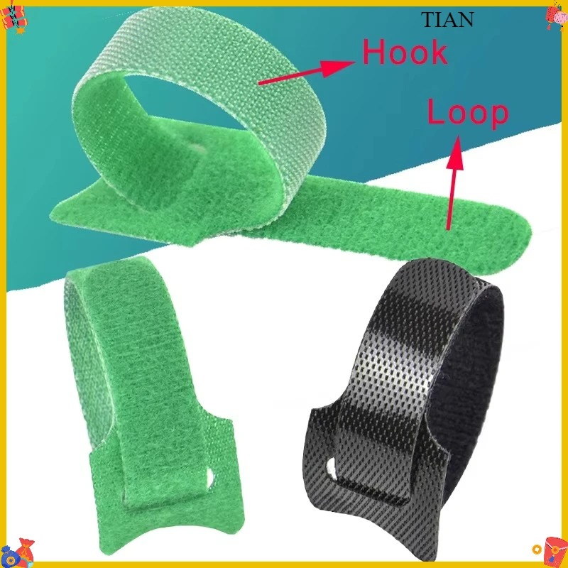 Reusable Fastening Cable Ties Hook and Loop Tape Cable Straps Wire Ties Cable Management Adjustable Cord organizer