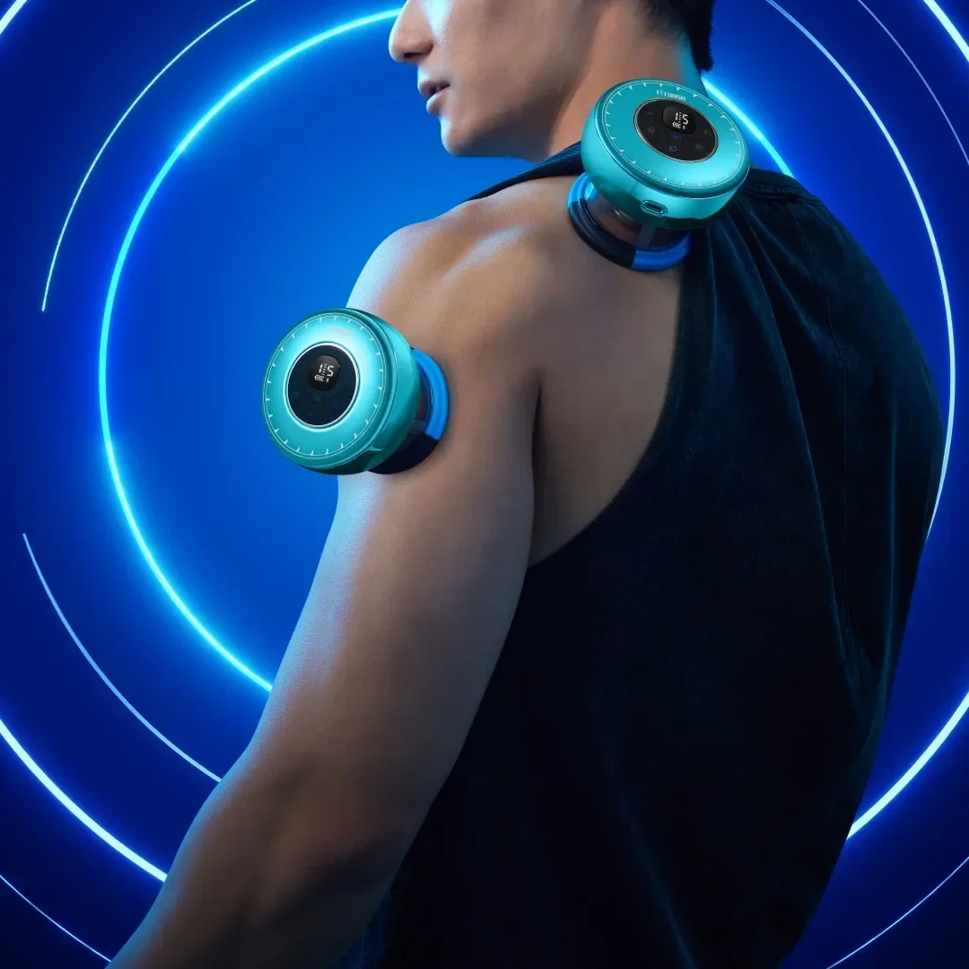 2025 hot sale Fitdash  TENS Smart Vacuum Cupper Relieves Muscle Soreness Improves Blood Circulation