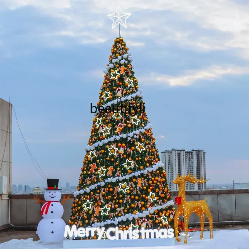 xxxLarge Christmas tree outdoor luminous 3/4/5/6m frame shopping mall Christmas decoration