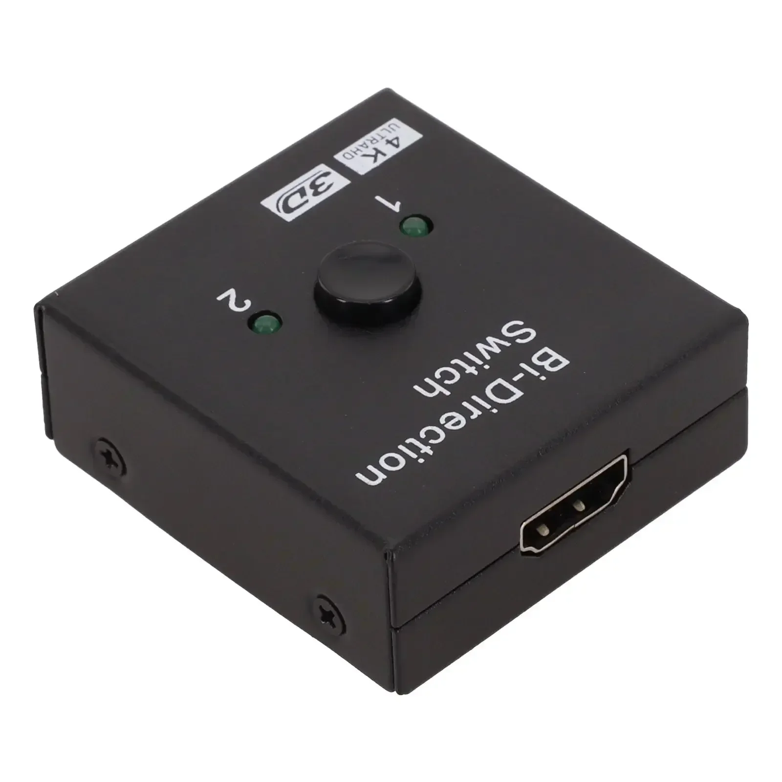 HDMI-Compatible Bidirectional 2.0 Splitter, High-Quality 2-in-1-Out Converter Ultra High Speed Two-way Switching