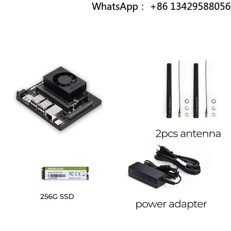 For NVIDIA Official Jetson Orin Nano Super Developer Kit 8GB 67 TOPS AI Performance Module WiFi USB 3.2 Gen 2 Port M.2 Key M