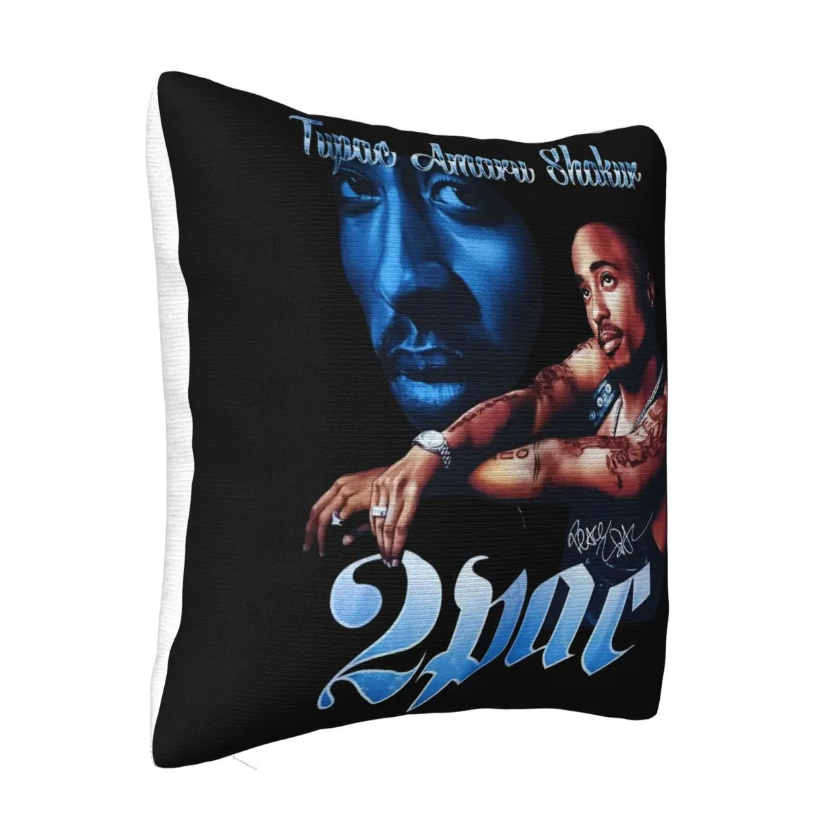 Vintage 90S 2Pac Tupac Shakur Long Beach Navy Men Party Selling Interested Middle Aged Adult Pillow Case