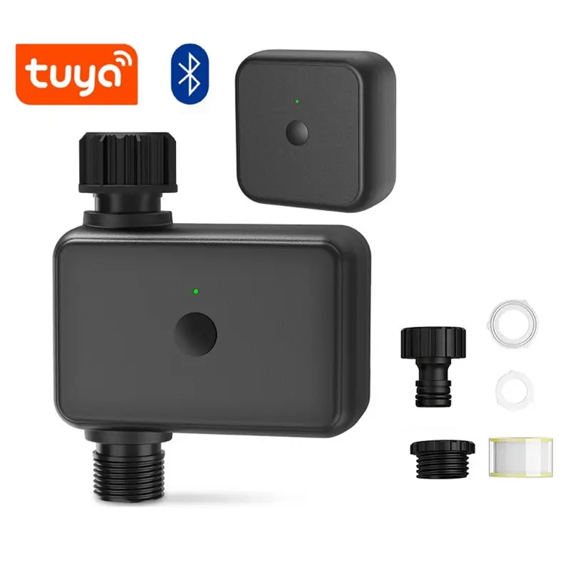 ABGH-Sprinkler Timer With Hub Programmable Garden Hose Faucet Timer Rain Delay/Manual/Automatic Drip Irrigation Mode EU