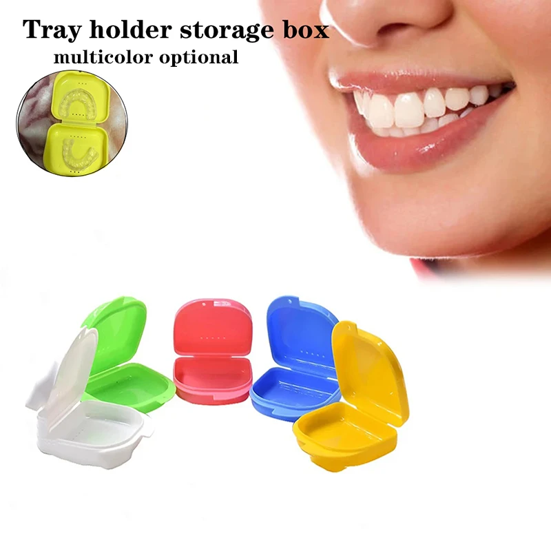 

1/10 шт., коробка для зубных протезов, коробка-лоток, ортодонтическая коробка-фиксатор, контейнер для зубов, коробка для хранения защиты зубных протезов