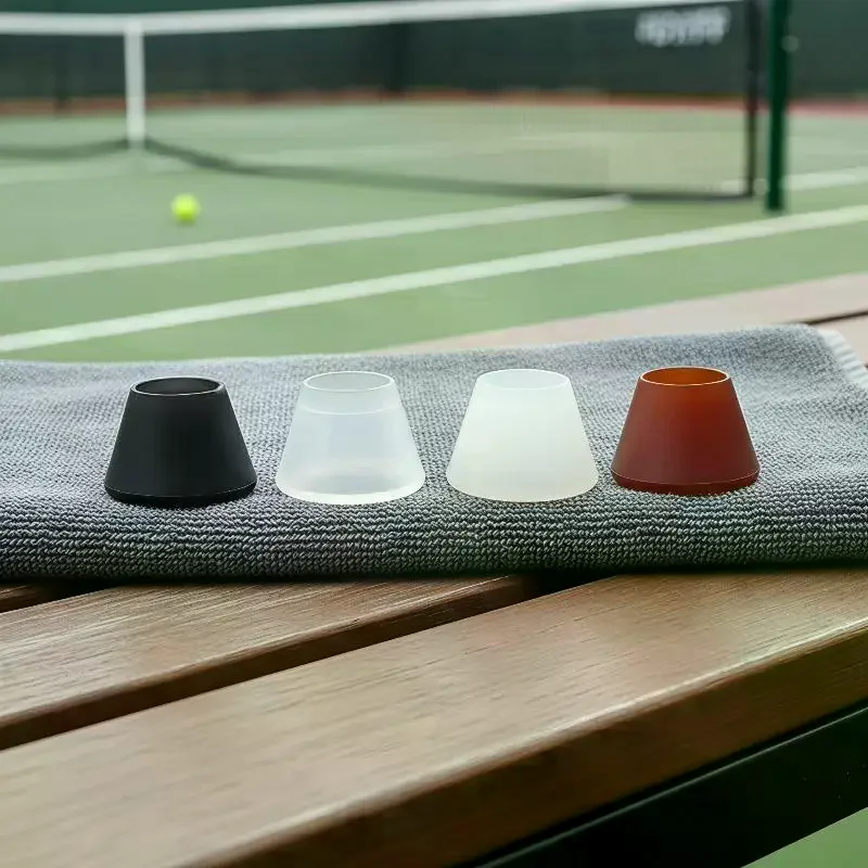 Tennis Racquet Butt Cap Protector Waterproof Silicone Anti-Drop Racket Handle End Cover for Competition Accessory view 2