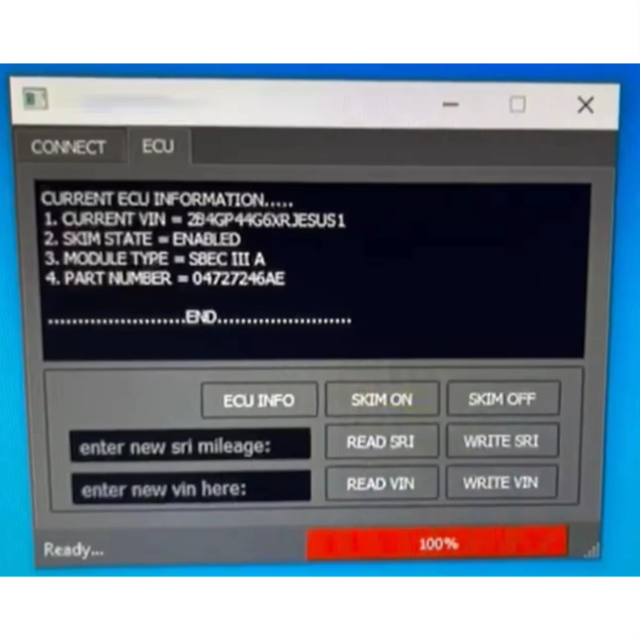 For Chrysler APNT Edit Vin Read ECU Info Skim SRI mileage Edit Immo off for Chrysler/Dodge/Jeep Gas Diesel 1995-2020 for J2534