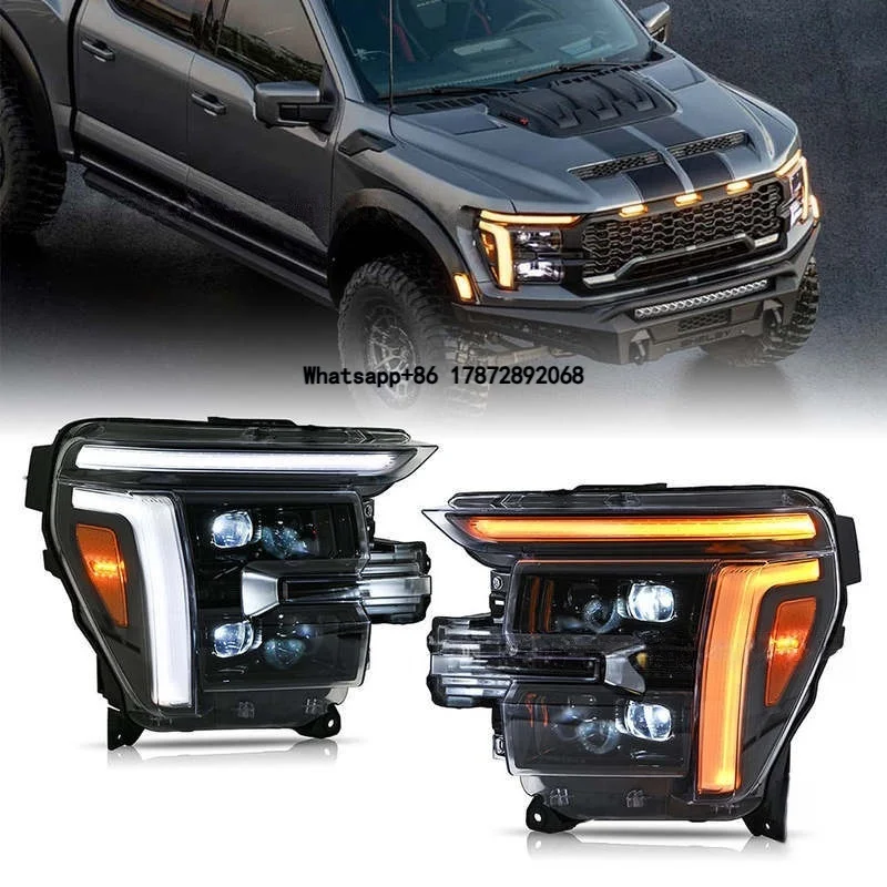 Factory Best-Seller: Aftermarket LED Headlight Assemblies for  Raptor 2024-2026