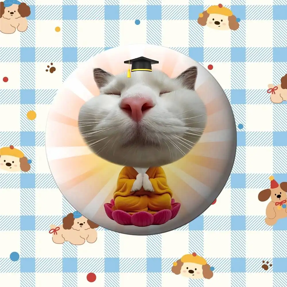 Niedliche Katzen-Memes Meow Kawaii Abzeichen Kreative Blechpins Kreative Zitat-Broschen Kleidung Rucksack Schmuck Geschenk Für – Detail 18