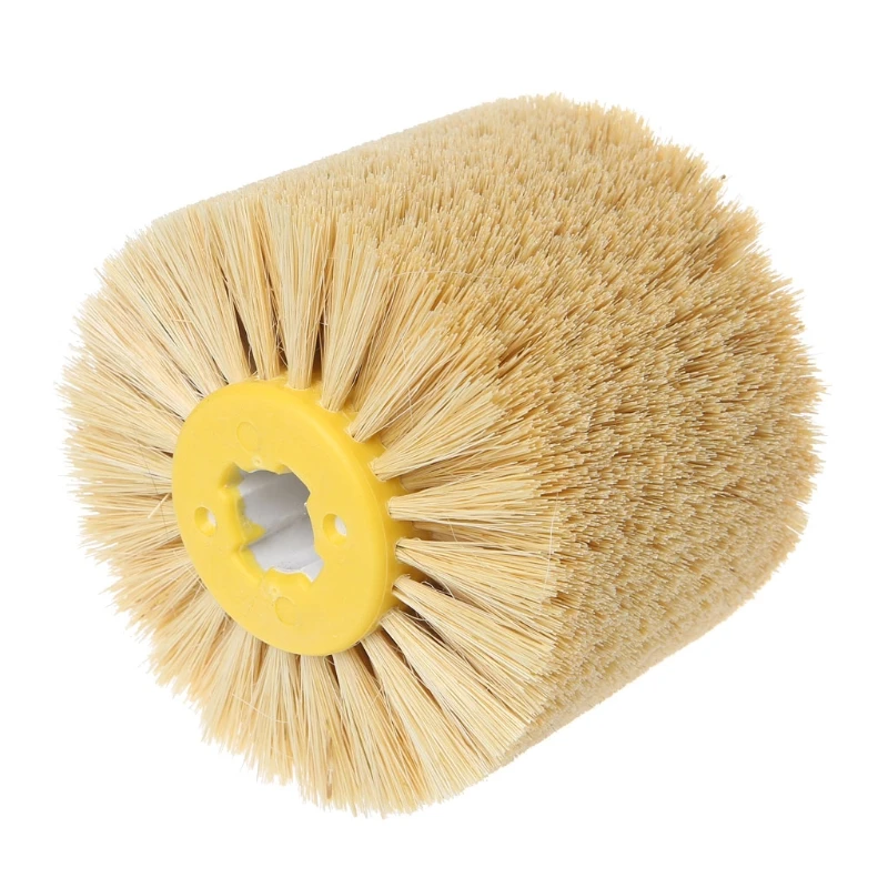Spazzola tonda per sbavatura in filo sisal per lucidatura della testa per lucidatura Woodw Drop Shipping