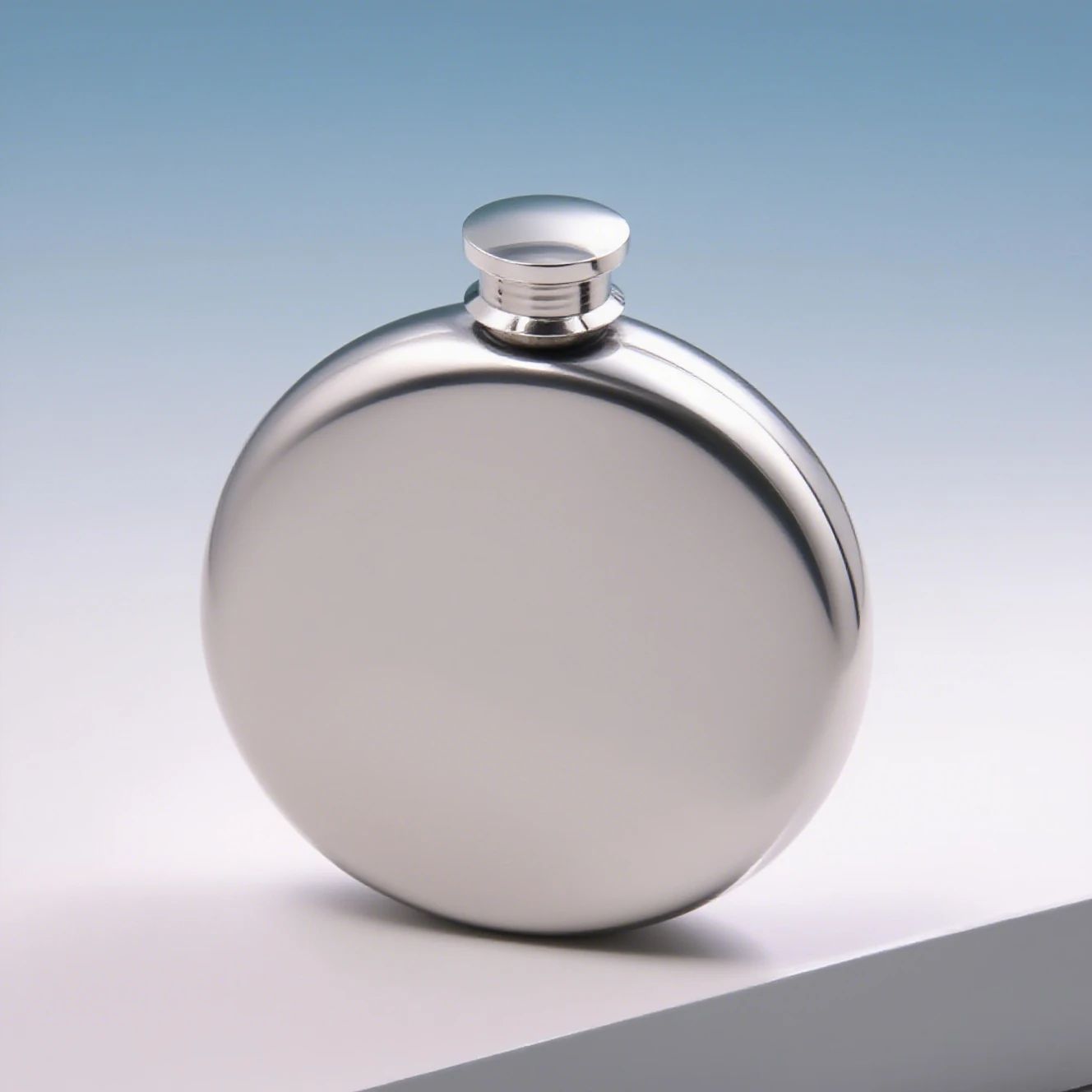 

Stainless Steel Round Mini Hip Flask for Men Portable 5oz Drinkware for Whiskey Wine Alcohol Liquor Outdoor Gift Flask