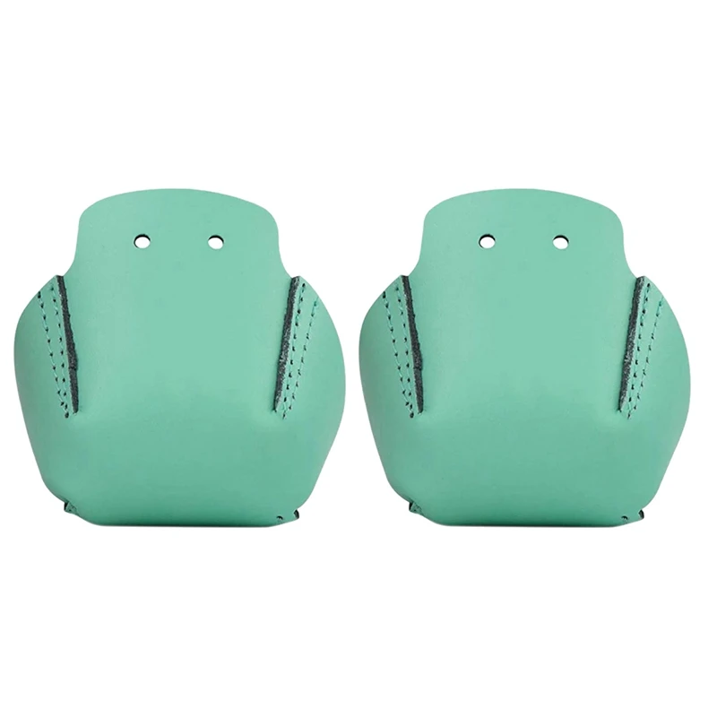 Protectores de puntera para patines de ruedas, 4 agujeros, color verde, 1 par, ELOS-2