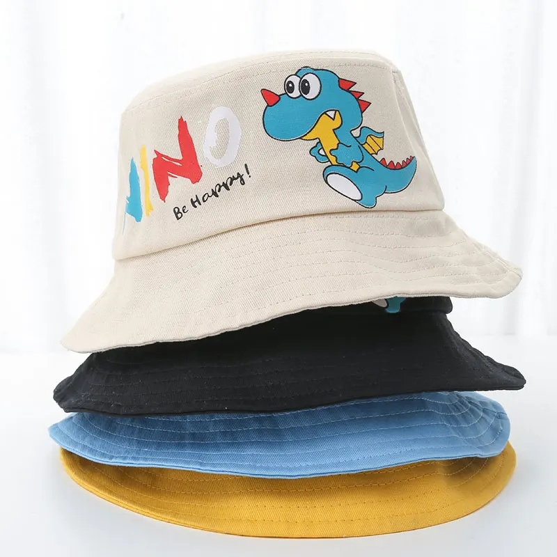 

Детская панама с милым динозавром, детские солнцезащитные козырьки с героями мультфильмов, детские рыбацкие шапки для детей от 2 до 8 лет, однотонная хлопковая солнцезащитная кепка для бассейна