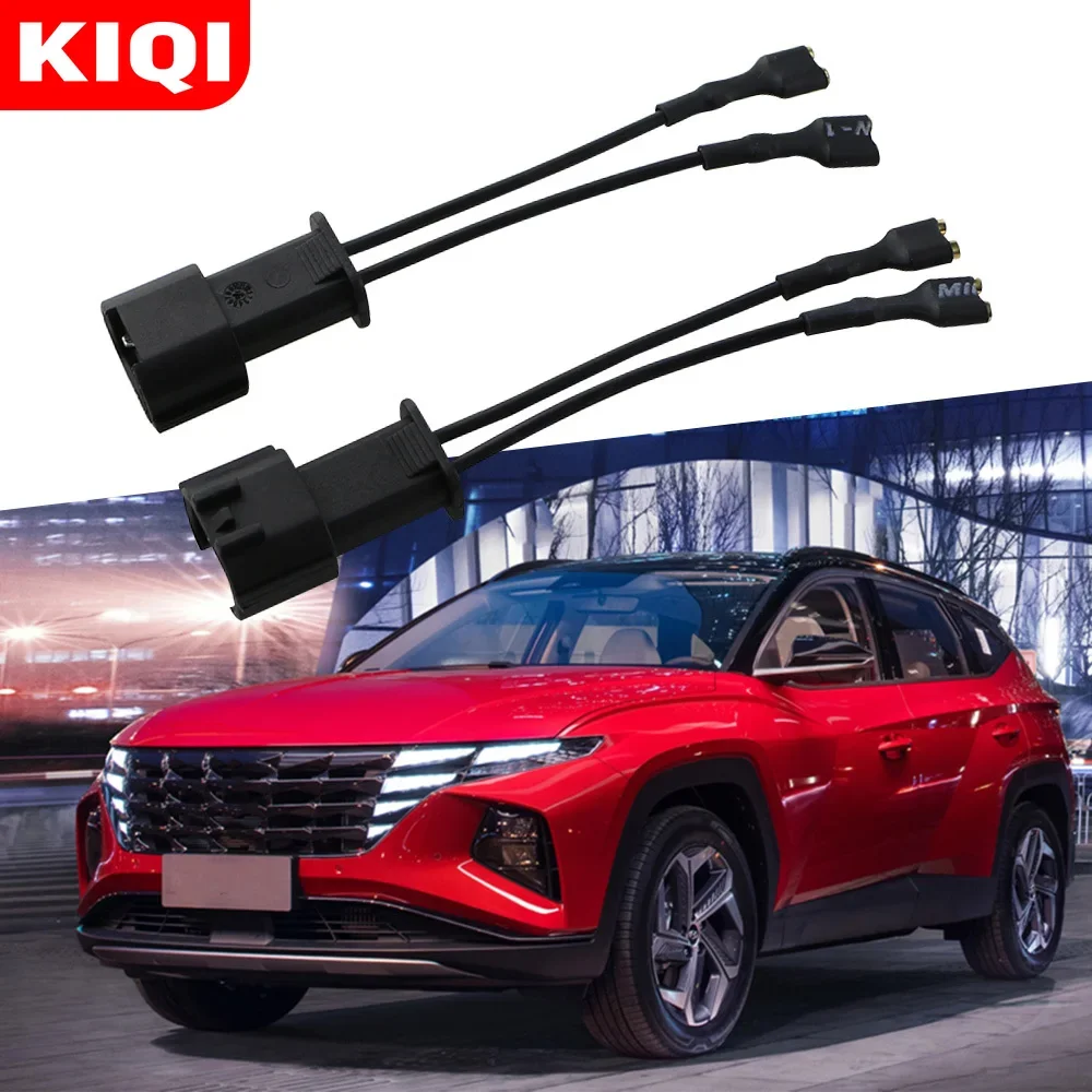 2Pcs Car Speaker Wire Harness Adaptor Replace Vehicle Connection Plug Cable Connector for Golf for Seat for Hyundai Sonata