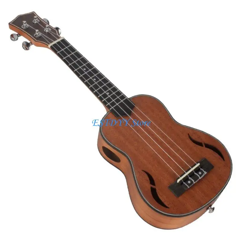 

G6DE Ukulele 21 Inch Professional Ukelele Small Guitar Delicate Tunings Pegs 4 String Ukulele Gift for Beginner Learning