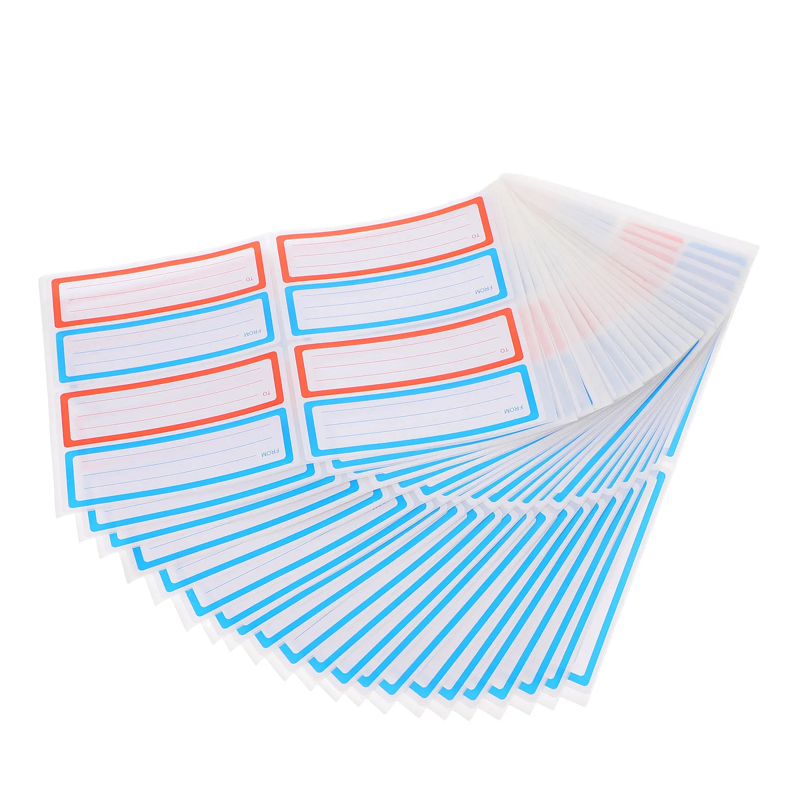 

20Pcs Blank Address Labels Self-Adhesive Mailing Labels with Writing Lines for Envelopes Packages Shipping Stickers Handwritten