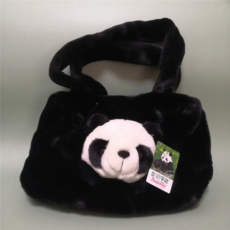 Panda Handbag Cartoon Doll Plush Toy Handbag Cute Handbag Birthday Gift