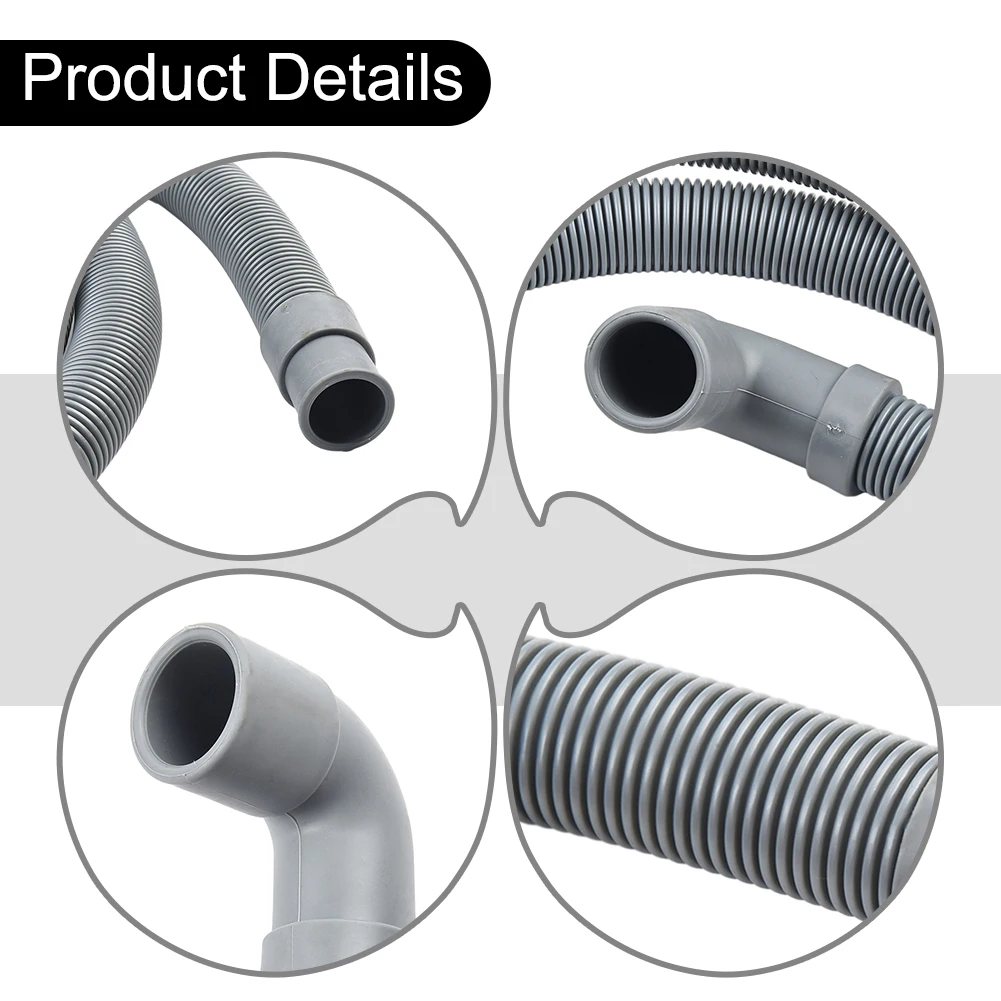 High Performance Drain Hose Extension for Washing Machines Easy Hook Connection Options of 200cm to 500cm Length