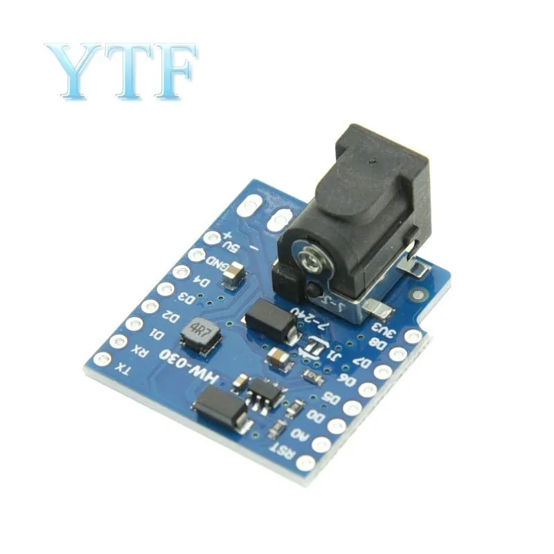 1Pcs DC Power Shield V1.1.0 Used For The DC PSU Module Of The D1 Mini Development Board