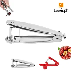 Leeseph Cherry Pitter Tool, Portable Cherry Seed Remover Pitting Tool, Kitchen Gadgets for Jujube and Red Date, Hawthorn