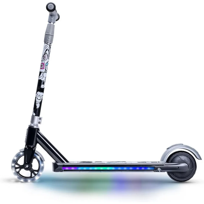 Jetson Disney Kids' Electric Scooter| 7 Per Hour | 4 Miles Max Range | 60-Watt Motor |Light-Up Deck |Height-Adjustable Han