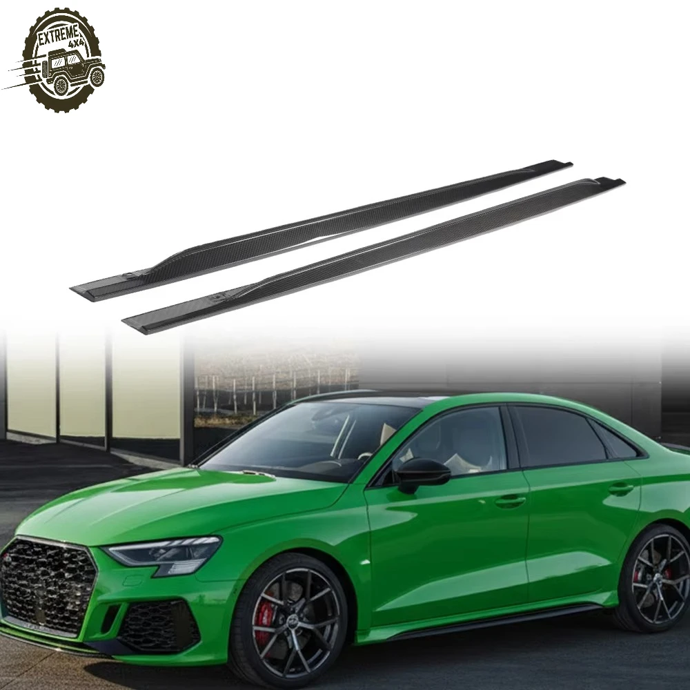 

Dry Carbon Fiber Side Skirt for Audi RS3 8Y 8.5Y Hatchback and Sedan 2022-2026 2PCS