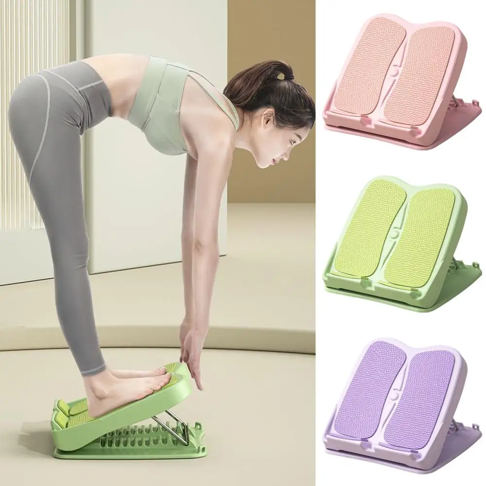 

Calf Stretch Board Professional Adjustable Ankle Mobility Calf Stretcher Equipment Anti-Slip Board Fitness Slantboard Folda W6C0