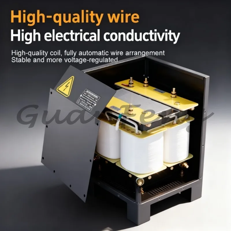 Ipment10KVA Single Phase Isolation Transformer, Voltage Isolation and Conversion Black 240V To 480V Power Transformer