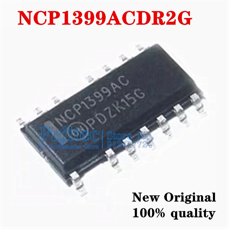 1-10PCS New NCP1399AC SOP-14 NCP1399ACDR2G NCP1399AC NCP1399 SOP14 In Stock