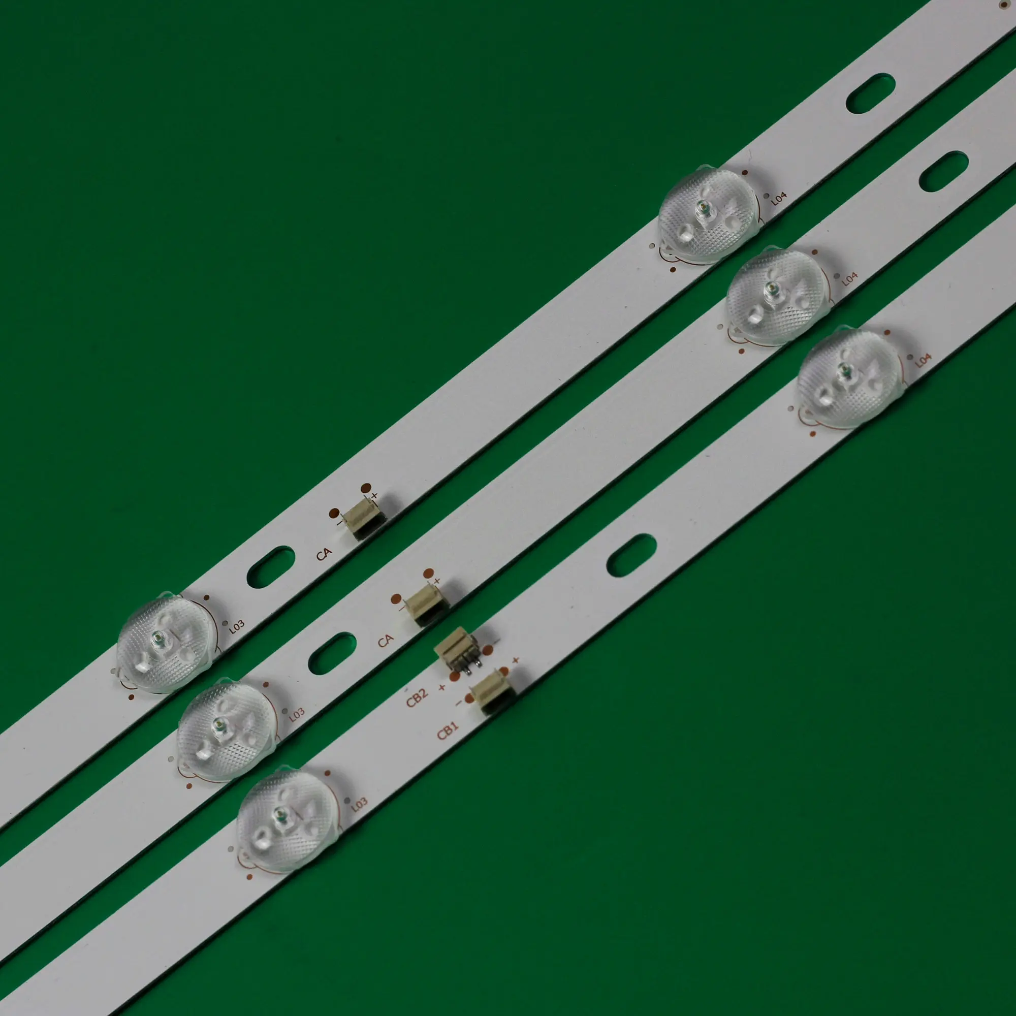 バックライト付きLEDストリップライト,tcl D40-M30 40bf400 nd40n2100 jlx JS-D-JP395DM-A81EC JS-D-JP395DM-B82EC e395dm1000用8ランプ,15個