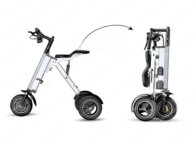 Y1 New smart folding electric car portable small lightweight mini three-wheeled electric scooter