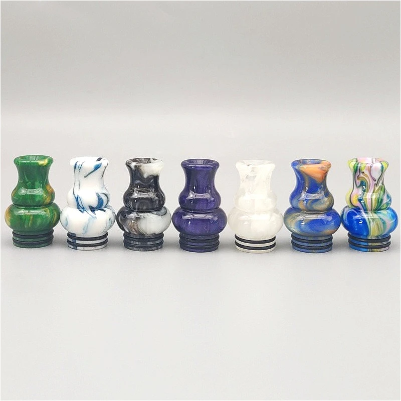 1PC Gourd - Shaped 810 Resin Material Straw Joint Random Color