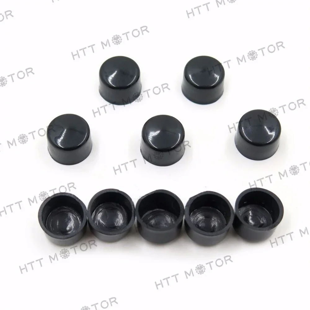 

5/16'' Allen Socket Bolt Cap Dress Kit for Harley-Davidson Misc Hardware 10pcs Aftermarket Motorcycle Accessories