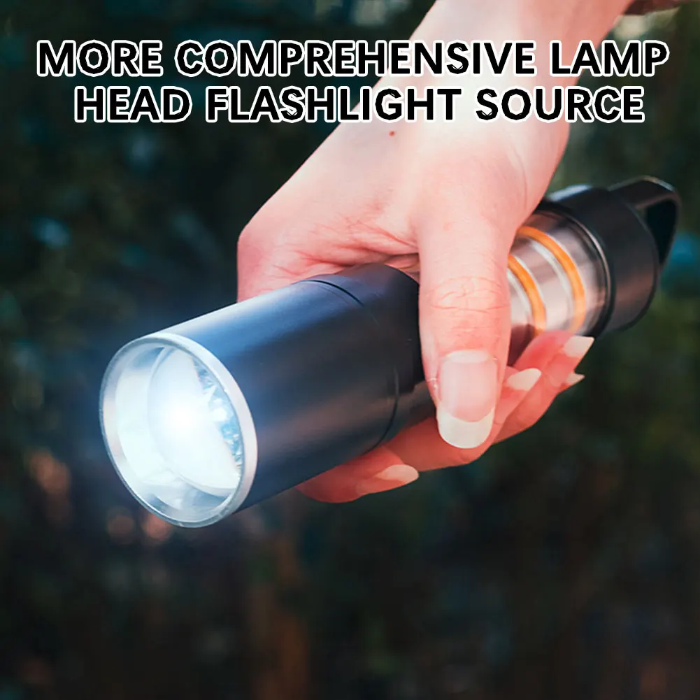 

Перезаряжаемый светодиодный фонарик Ультра-яркий долговечный многофункциональный фонарь для ночной рыбалки