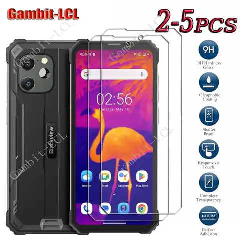 Vidrio Templado Original 9H HD para Blackview BV8900 6,5 "BlackviewBV8900 BV 8900 película protectora de pantalla