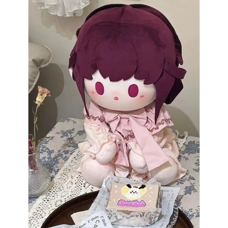 Honkai: Star Rail Kafka 40CM Anime Attribute Cosplay Adorable Delicacy Furry Plush Figures Dress-up Cotton Doll Cartoon Gift
