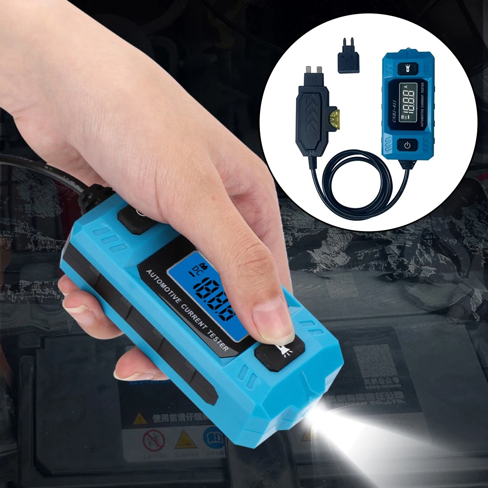 Diagnostic Probe Auto Current Tester Compact Portable Design No Complicated Setup Built-in Inspection Light Precise Measurement