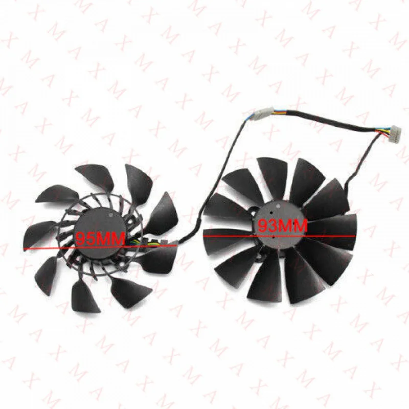 

LL Pair Fans Cooler Fan For ASUS R9 290 290X 290-DC2-4GD5 290X-DC2-4GD5