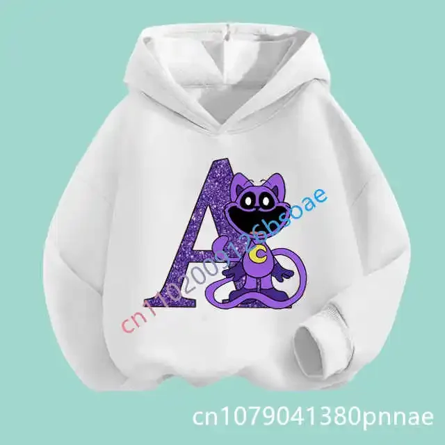 

Spring and Autumn Style Smiling Critters Animated Cartoon Print Design Children's Casual Delicate Long-sleeved Hoodie Suitable