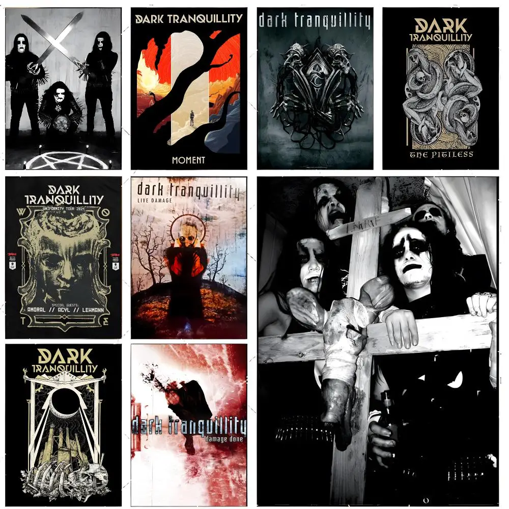 band metal D-Dark Tranquillity Poster Premium Decor Art & Gift for Household Lounge Home Ornaments