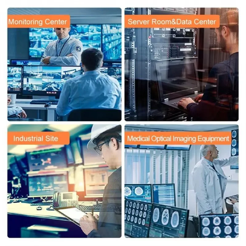 16 porte per commutatore KVM HDMI 4K60Hz Supporto RS232/LAN Stock di controllo disponibile