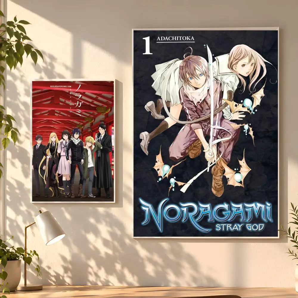 Anime N-NoragamiS Cool Poster Creative Room Art For Dorm Bedroom Study Apartment Home Gift