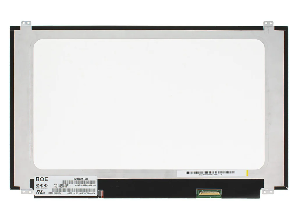 15.6 Inch Laptop LCD Screen NV156QUM-N44 For Lenovo ThinkPad T570 T580 P51s P52s Matrix Panel Replacement EDP 40Pins Non-Touch