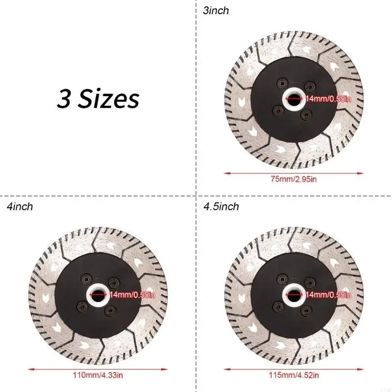 

Upgrades Steel 3/4/4.5 Inch Cutting Wheel High Performances Abrasive Wheel Designed for Smooth & Accurate Cutting Tasks Y4QC